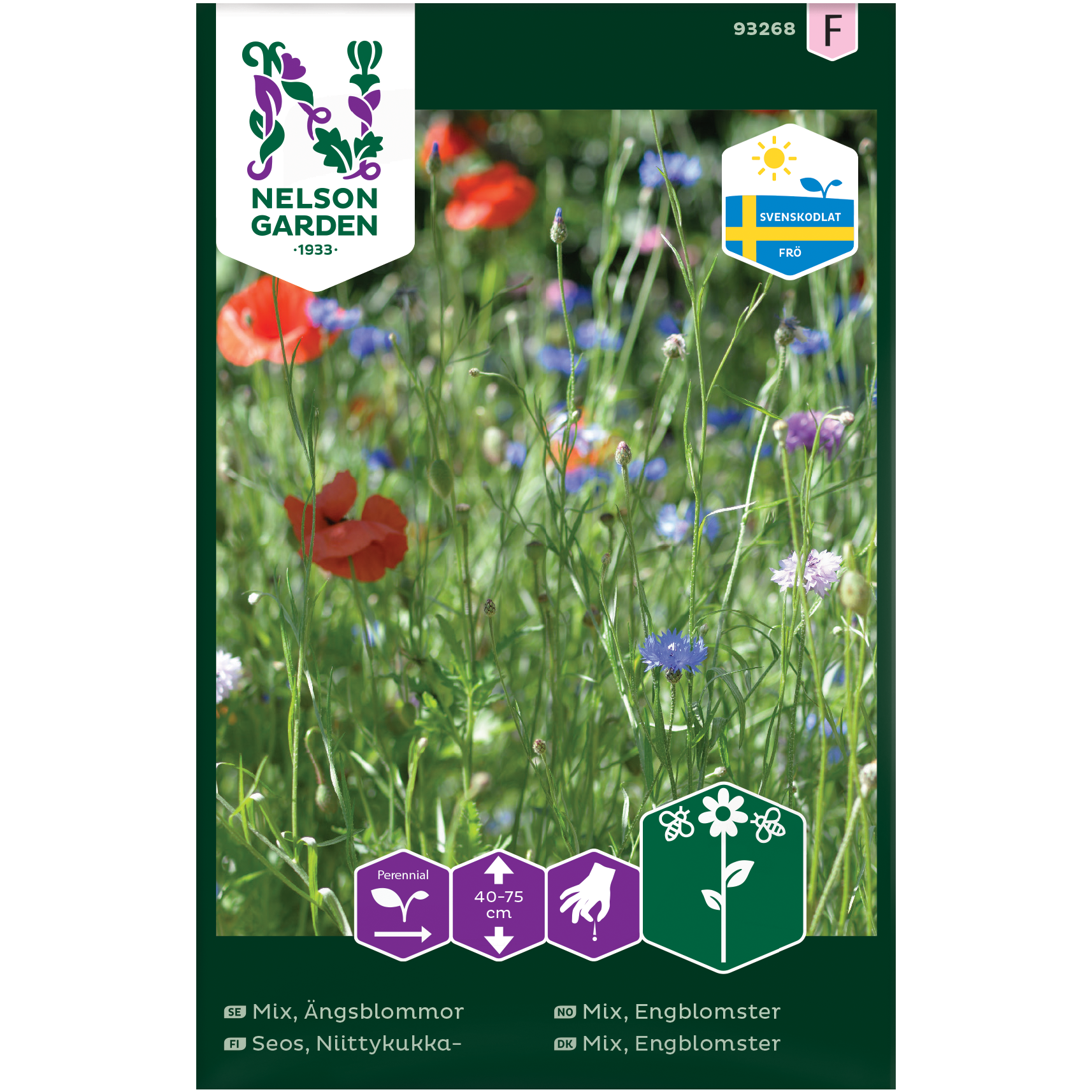 Niittykukkaseos, Ruotsissa viljelty