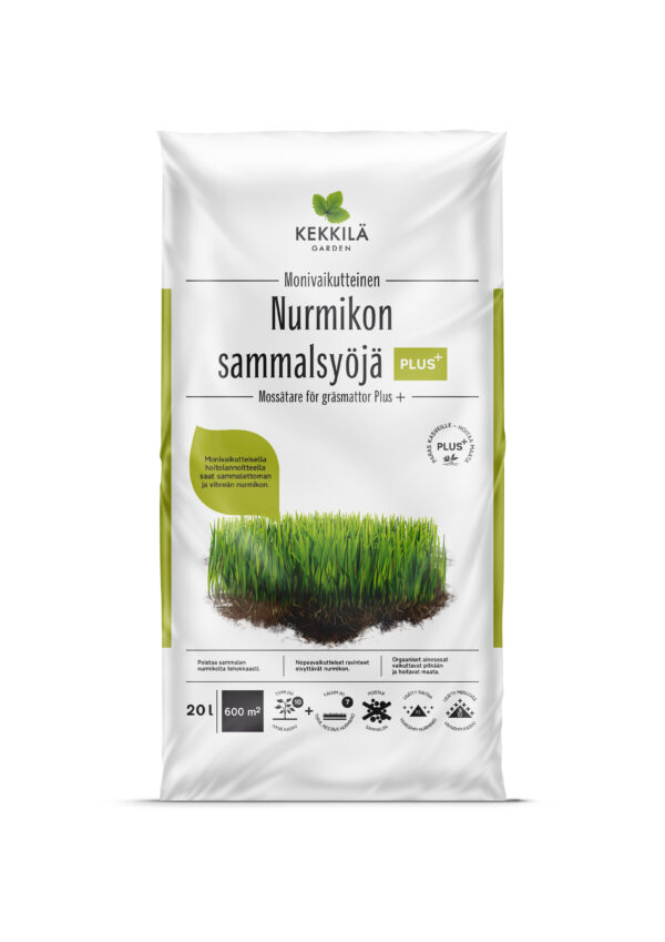 Nurmikon Sammalsyöjä Plus+ 20L