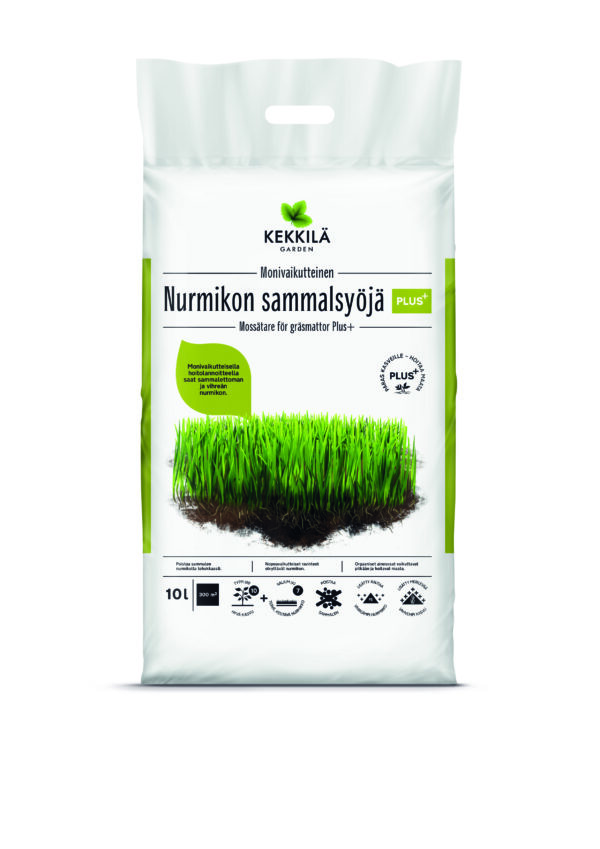 Nurmikon Sammalsyöjä Plus+ 10L