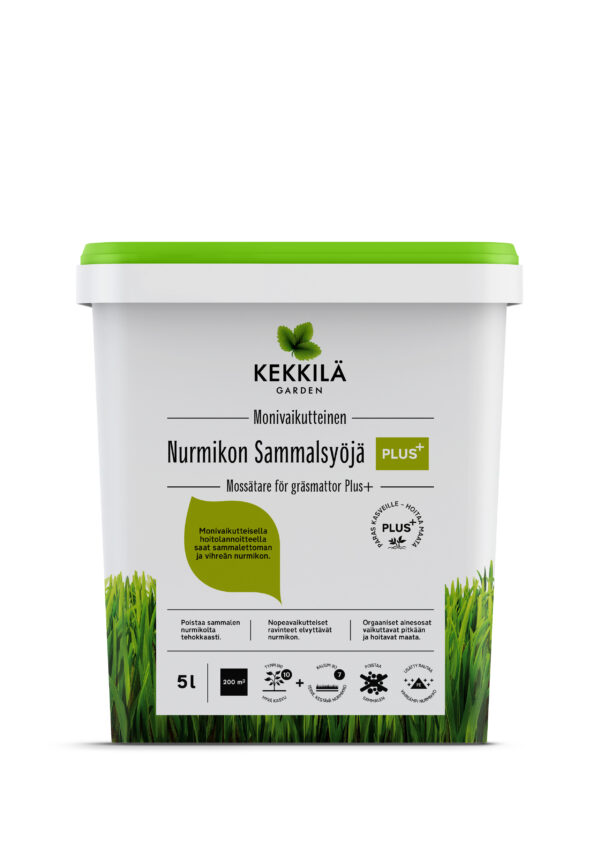 Nurmikon Sammalsyöjä Plus+ 5L
