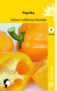 Paprika ‘Yellow California Wonder’