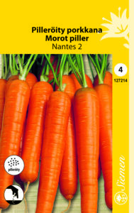 Porkkana ‘Nantes 2’ pilleröity