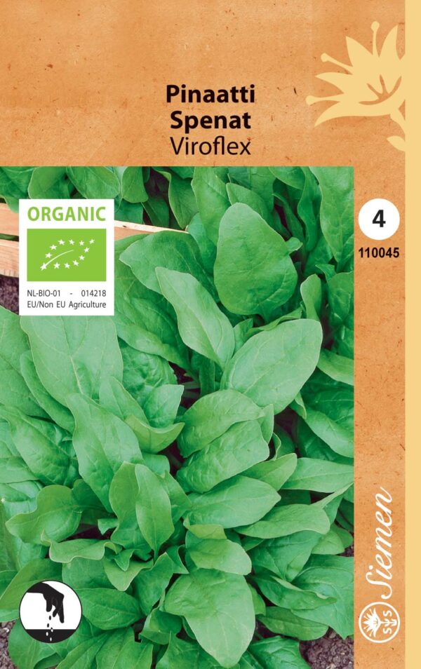 Luomu pinaatti 'Viroflex'