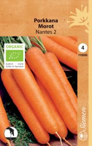 Luomu porkkana ‘Nantes 2’