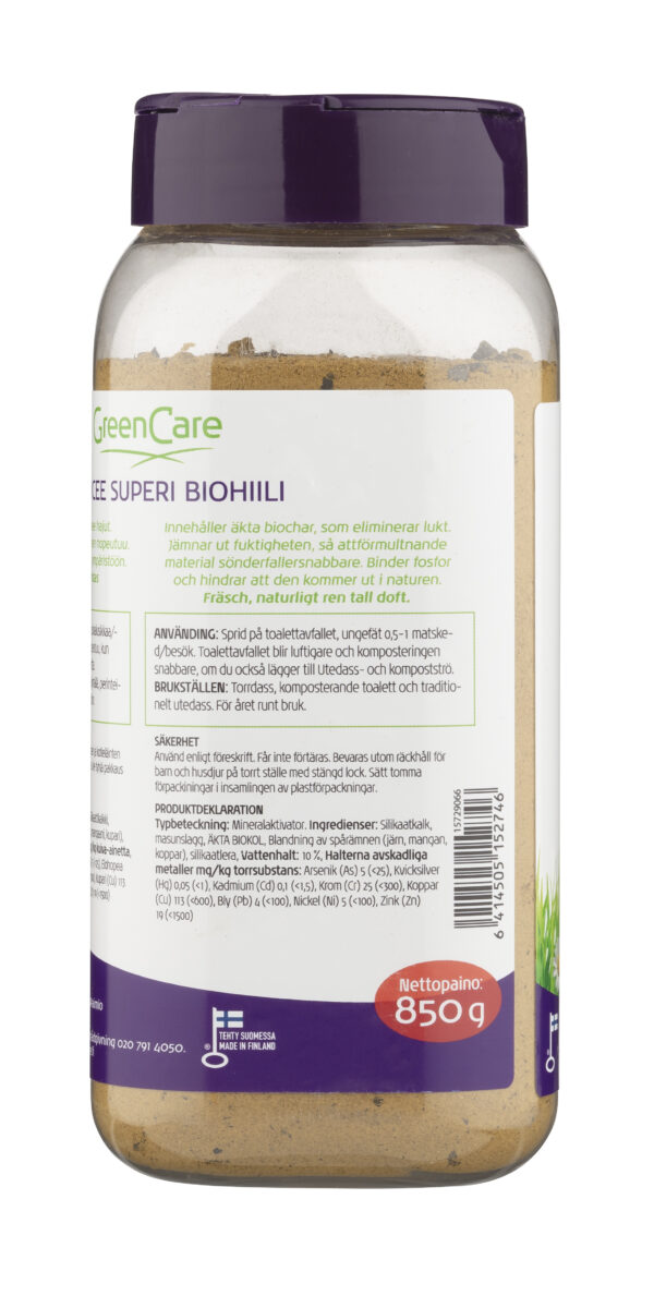 PuuCee Superi  biohiili 850g - Image 2