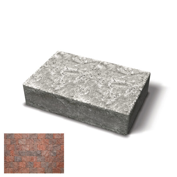 Troja Antik kokokivi 50 punamix