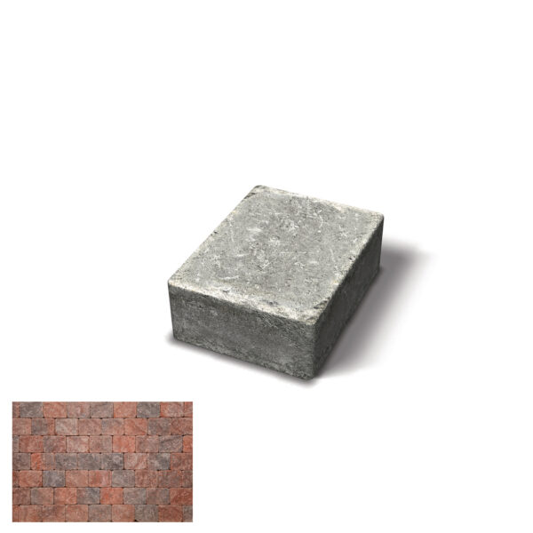 Troja Antik puolikivi 50 punamix