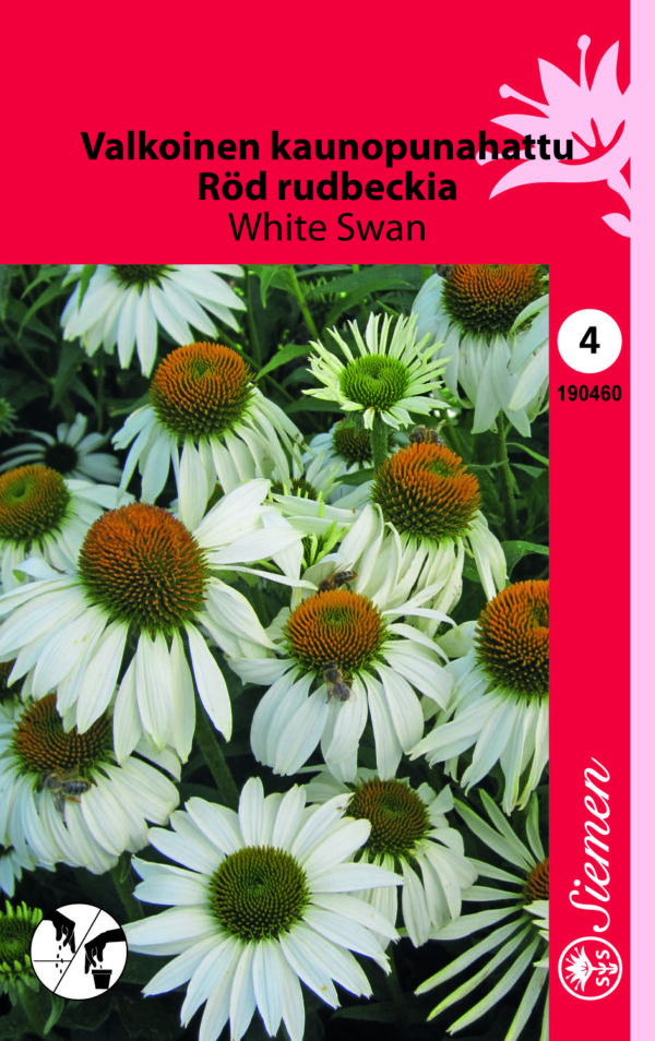 Kaunopunahattu 'White Swan'