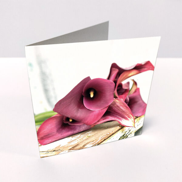 Saatekortti 10*10cm 'Calla'