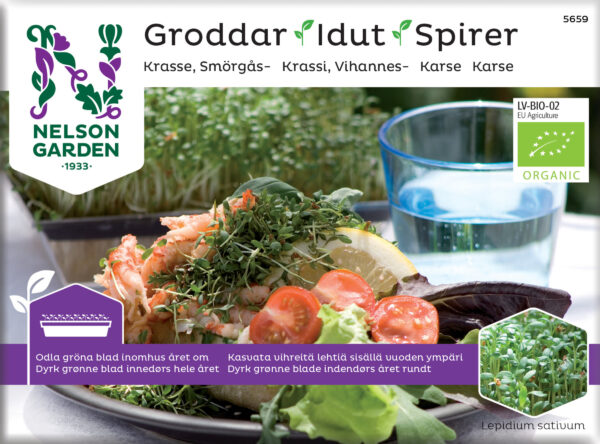 Idut, Vihanneskrassi, Organic