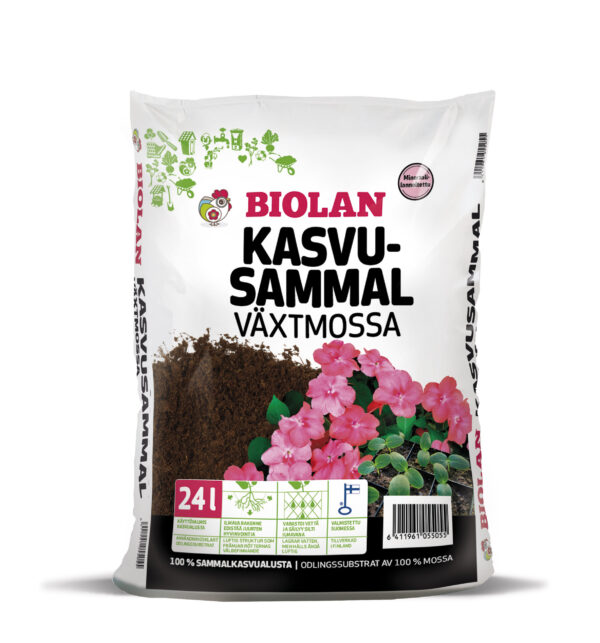 Kasvusammal 24L