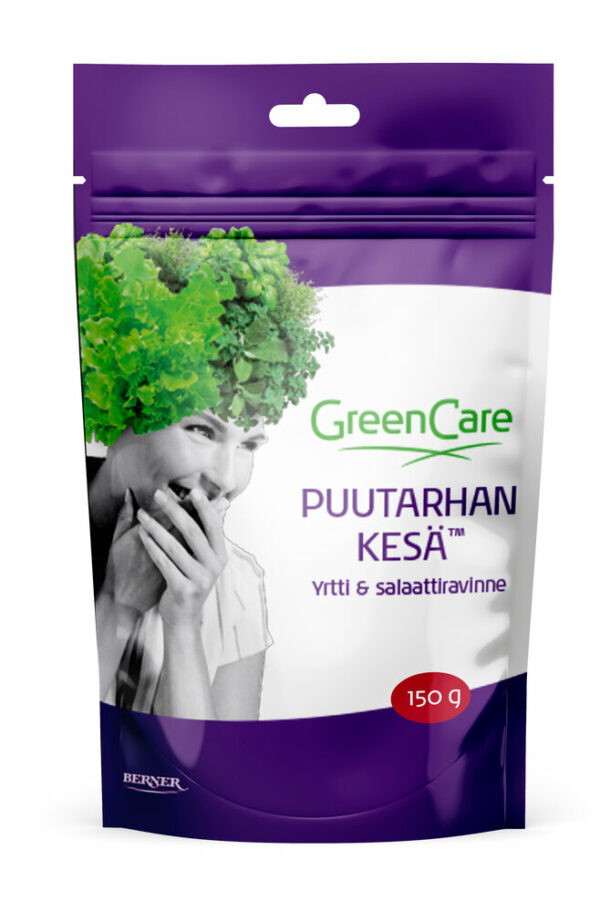 Puutarhan kesä Yrtti ja salaattiravinne 150g