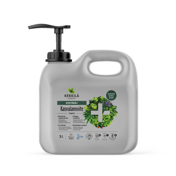 Kestävä+ Kasvulannoite 3L