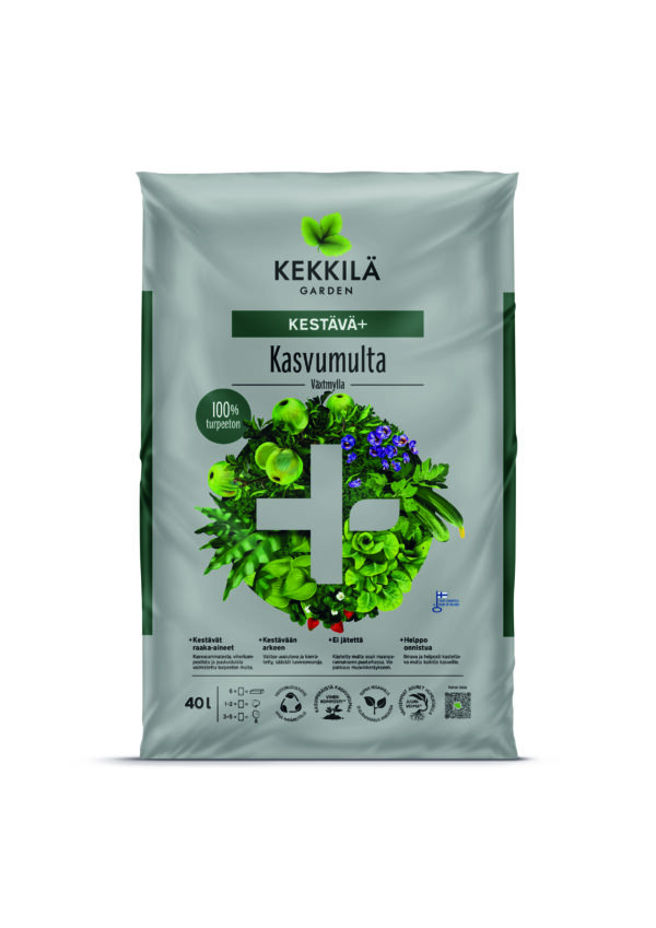 Kestävä+ Kasvumulta 40L