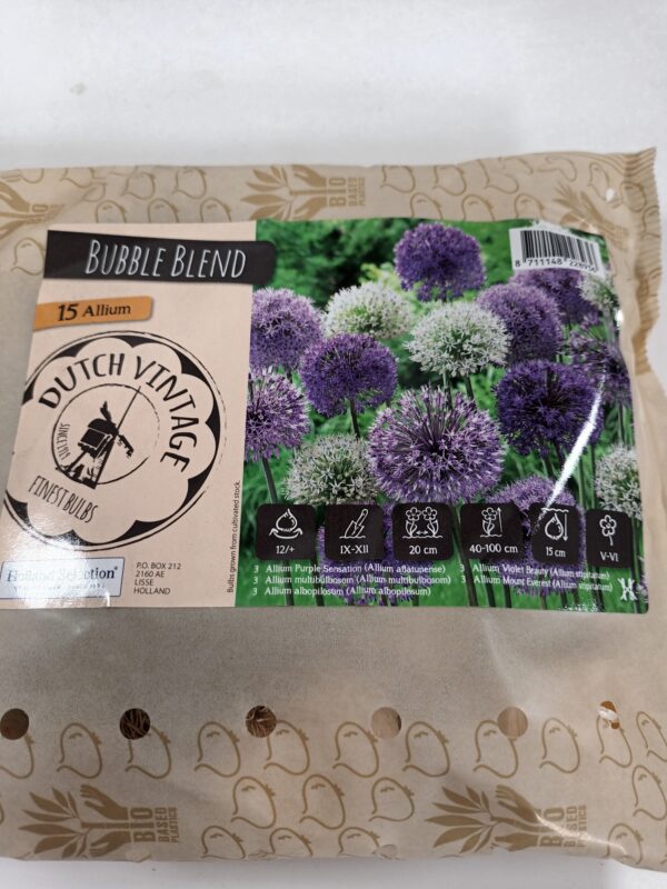 Dutch vintage Mix 15 kpl Allium Bubble Blend
