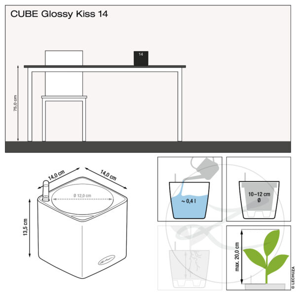 Cube Glossy 14 punainen All-In-One Set - Image 4