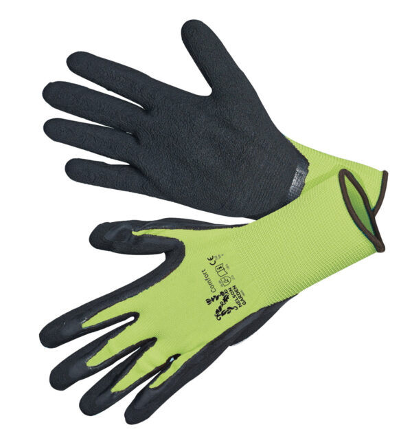 Käsine Comfort lime/musta 8