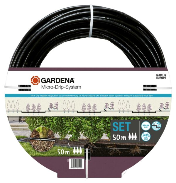 MDS-Kastelusarja kasviriveille 13mm 50m GARDENA