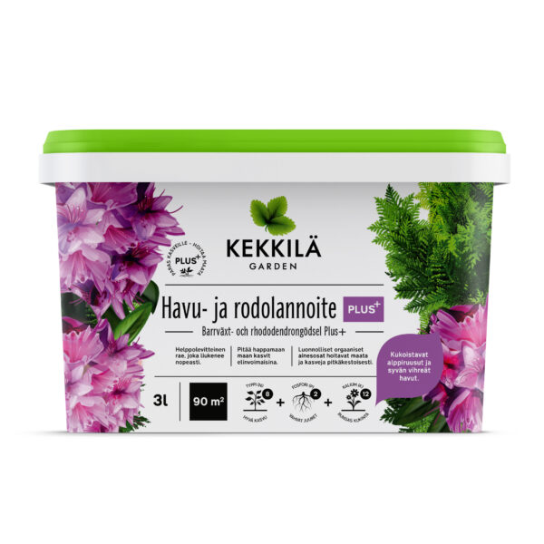 Havu- ja rodolannoite Plus+ 3L