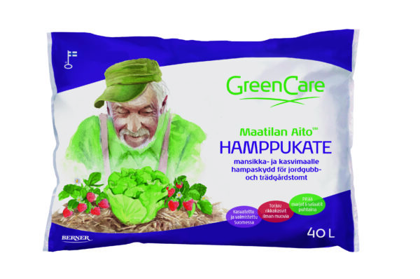 Hamppukate mansikka- ja kasvimaalle 40L