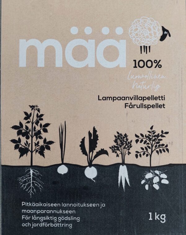 Mää Lampaanvillapelletti 1kg
