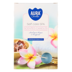 Aura Tuoksulämpökynttilä Self care SPA 6 kpl