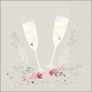Lounasliina Champagne glasses grey