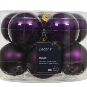 Joulupallo 60mm/10 kpl viikuna