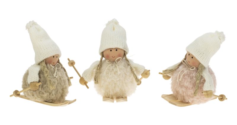 Hiihtäjätyttö 8cm