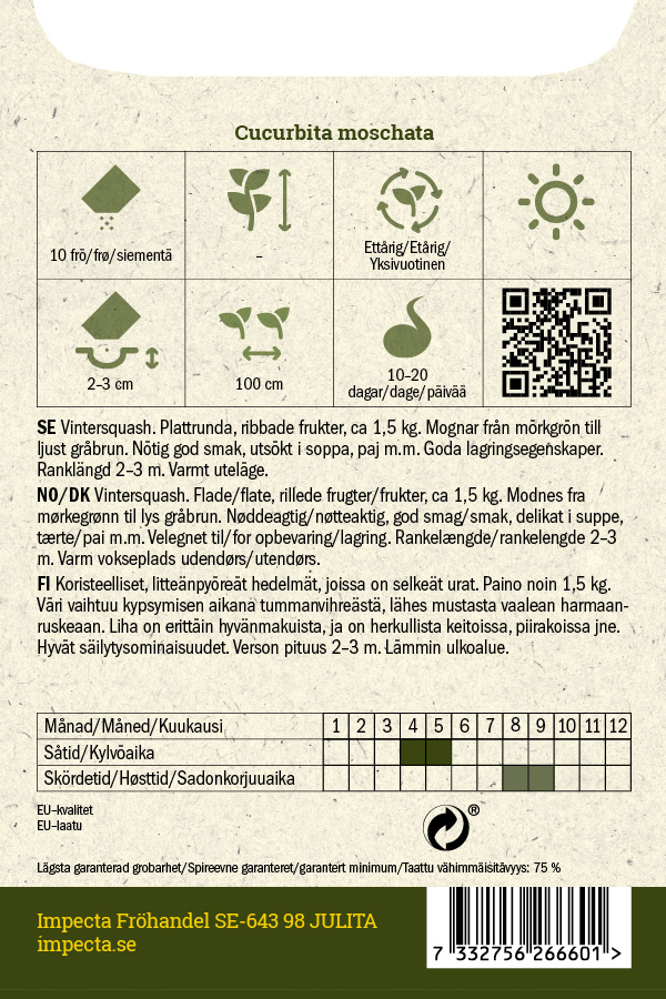 Myskikurpitsa 'Futtsu Black Early'