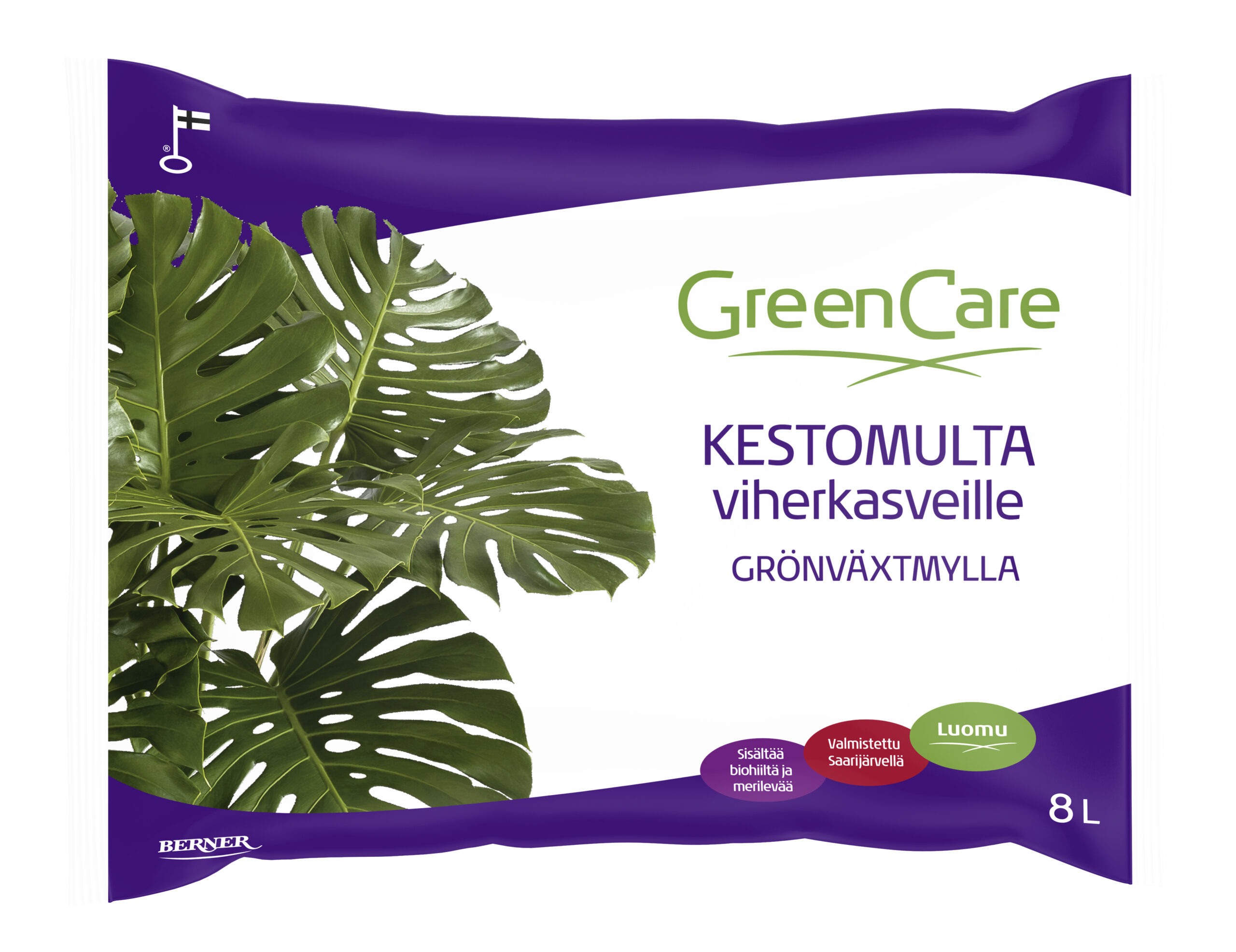 Kestomulta viherkasveille Luomu 8L