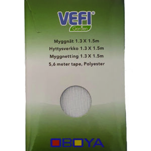 Valkoinen hyönteisverkko 130x150cm