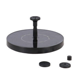 Aurinkokenno-suihkulähde ruukkuun