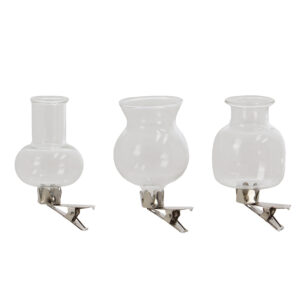 Lasimaljakko klipsillä 3kpl/pkt