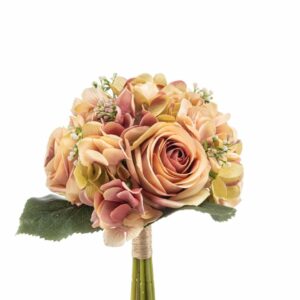 Hortensia/ruusukimppu 32cm mauve