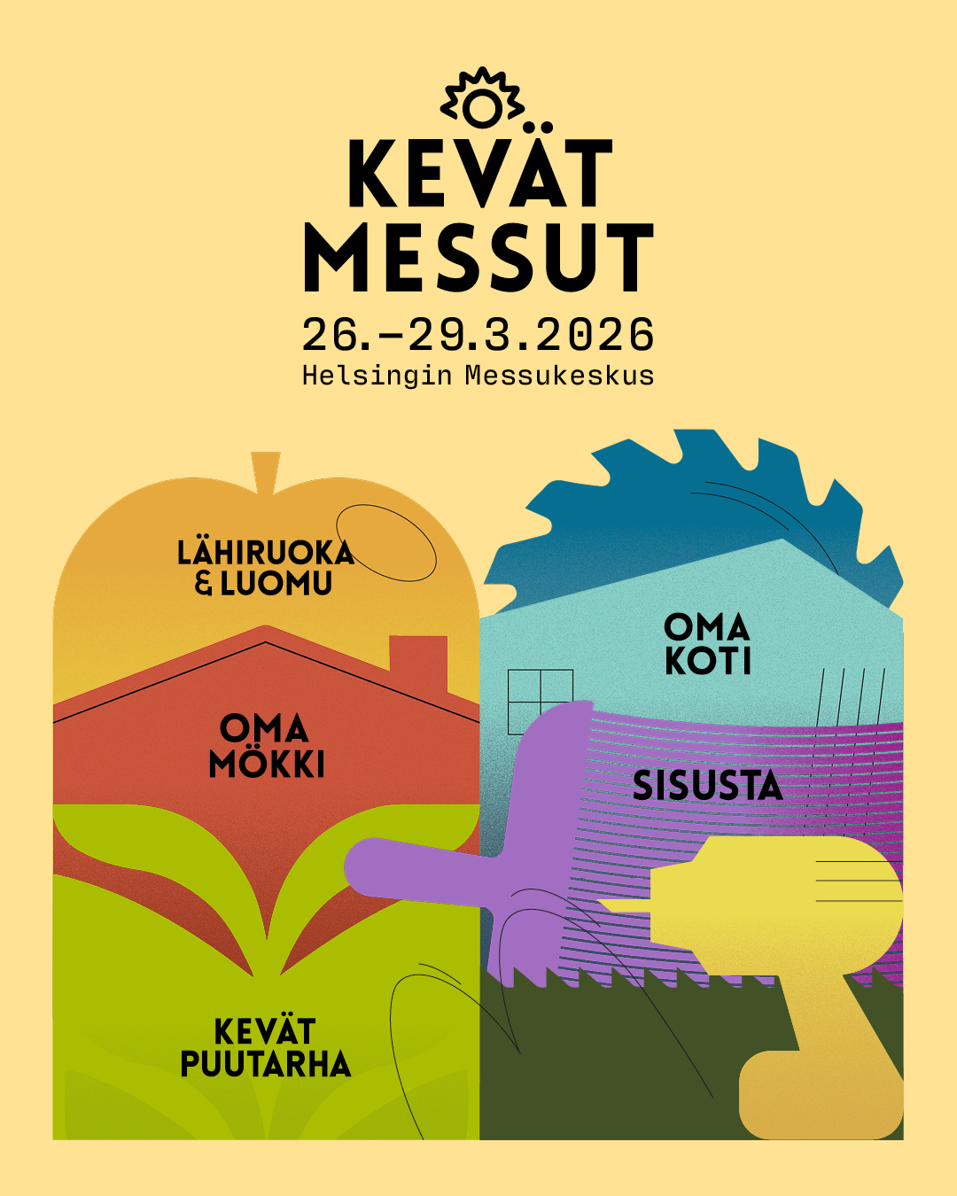 Nähdään Kevätmessuilla 2026!