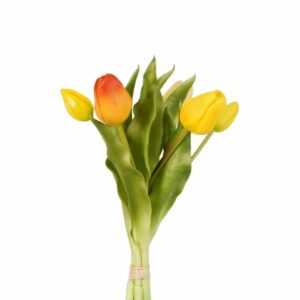 Tulppaani-nippu 30 cm kelta-oranssi