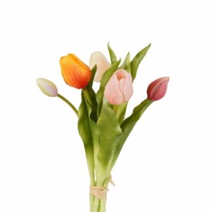 Tulppaani-nippu 30 cm pinkki-oranssi