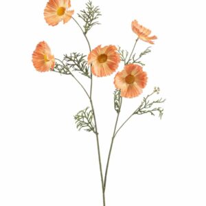 Kosmoskukka-oksa 70cm kelta/oranssi