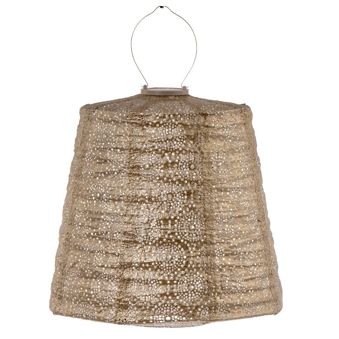 Aurinkokennolyhty Occult Lampshade 40*35cm, kulta