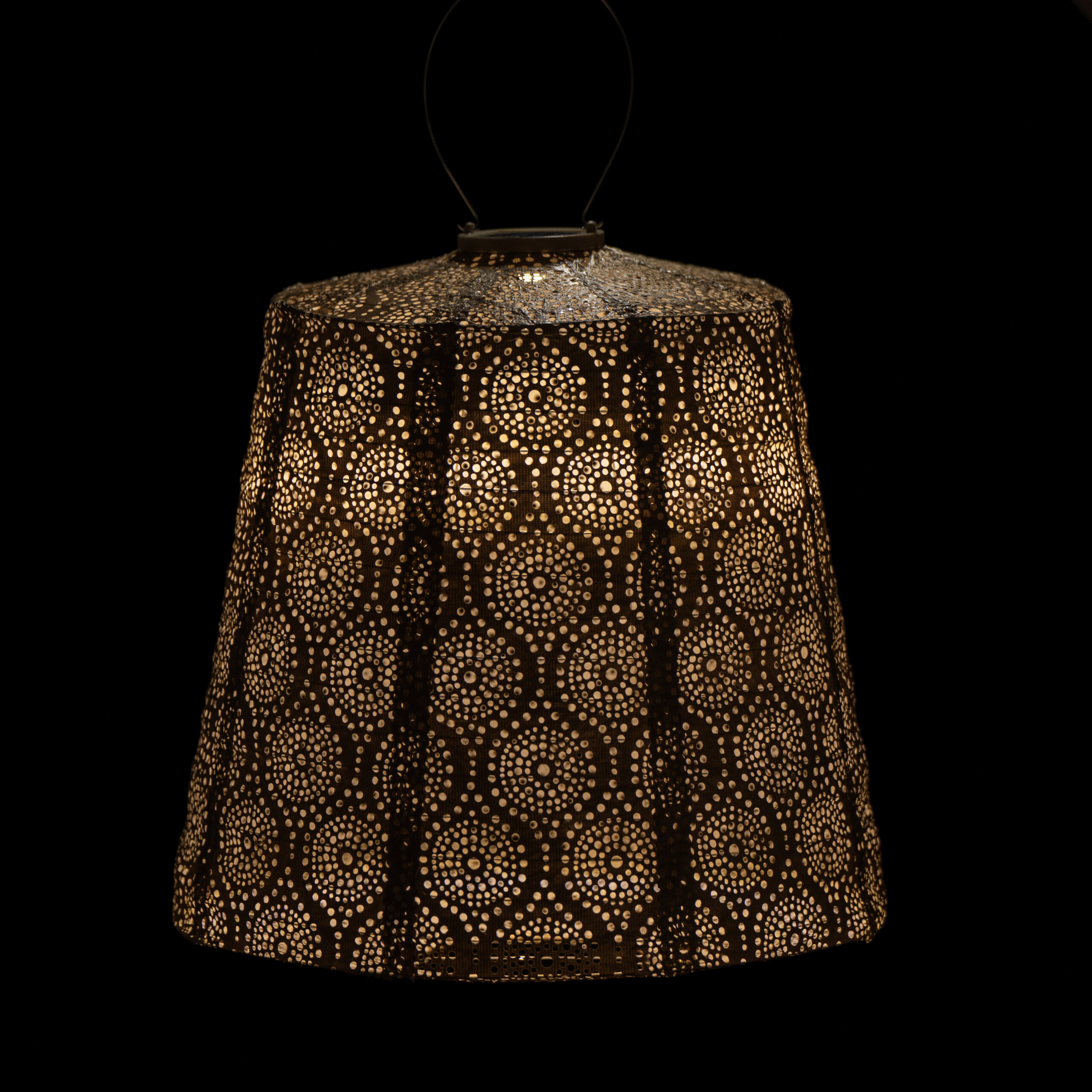 Aurinkokennolyhty Occult Lampshade 40*35cm, kulta - Image 2