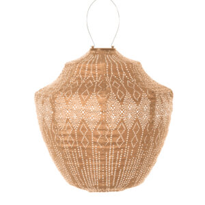 Aurinkokennolyhty Funale Crown 40*40cm, aprikoosi
