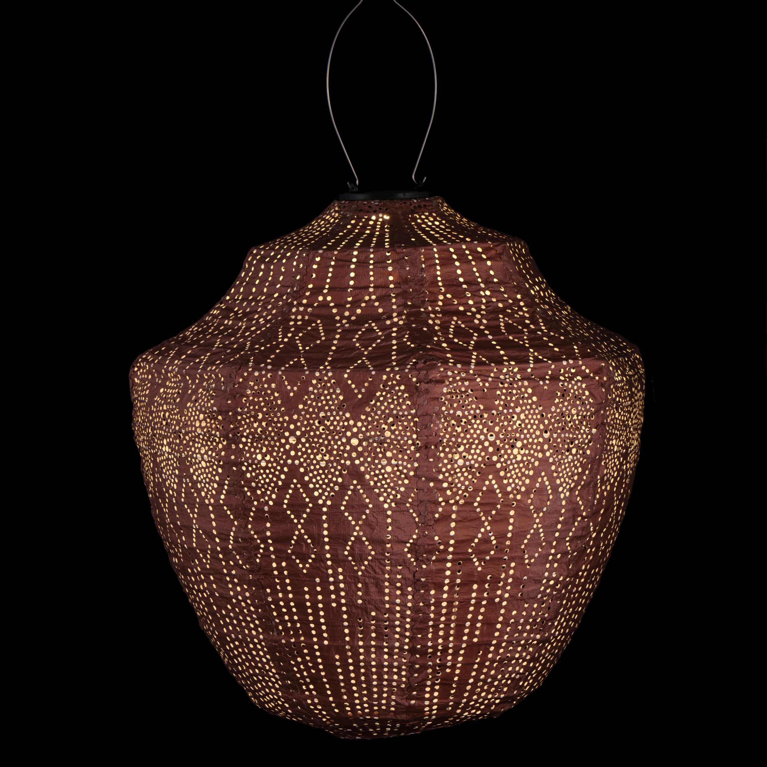 Aurinkokennolyhty Funale Crown 40*40cm, aprikoosi - Image 3