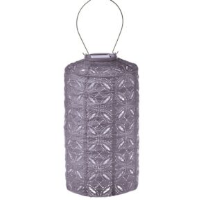 Aurinkokennolyhty Mandela Cylinder 18*33cm, lavent