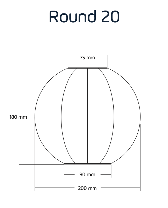 Aurinkokennolyhty Topaze Round 20*20cm, violetti - Image 2