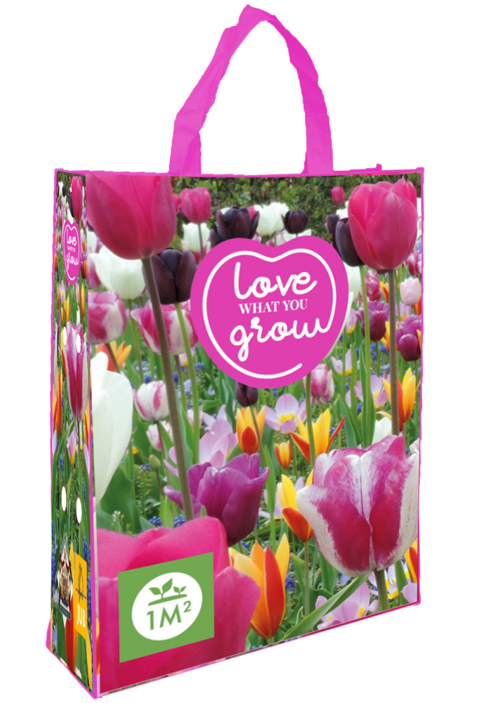 Tulppaanikassi 'Love what you grow'