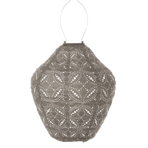 Aurinkokennolyhty Mandela Jar 30*33,7cm, taupe