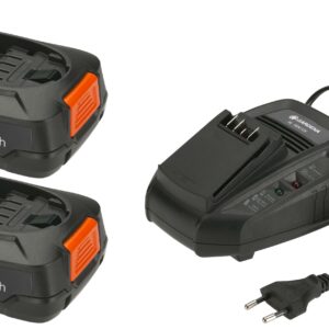 Akkusarja P4A 18V 2,5 Ah x 2 + AL 1830